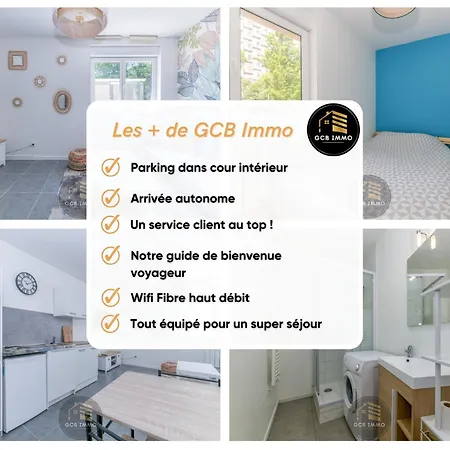 Le Saint Ferjus 2 Chambres-parking Gratuit Apartment Grenoble